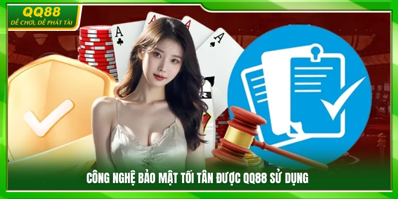 Hệ thống công nghệ bảo mật hiện đại tại QQ88